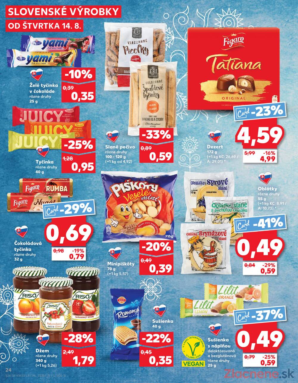 Leták Kaufland - Kaufland 14.8. - 20.8. - Kaufland Trnava - Nová ul. - strana 24