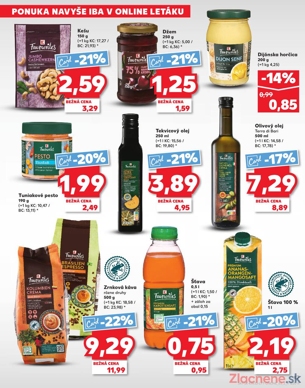 Leták Kaufland - Kaufland 14.8. - 20.8. - Kaufland Trnava - Nová ul. - strana 47