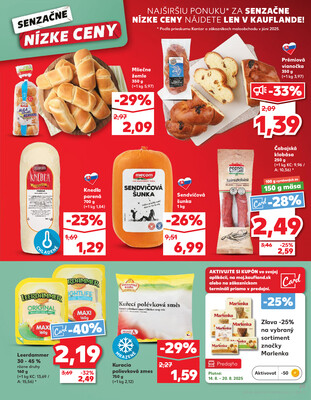 Kaufland 14.8. - 20.8. - Bratislava-Patrónka