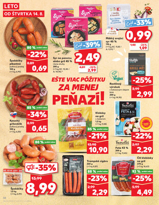 Kaufland 14.8. - 20.8. - Bratislava-Patrónka