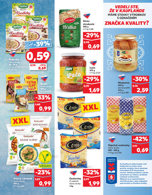 Kaufland 14.8. - 20.8. - Kaufland Prešov - Sekčov 