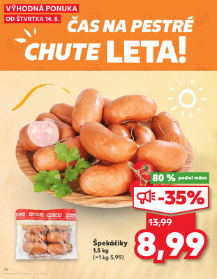Kaufland 14.8. - 20.8. - Kaufland Prešov - Sekčov 