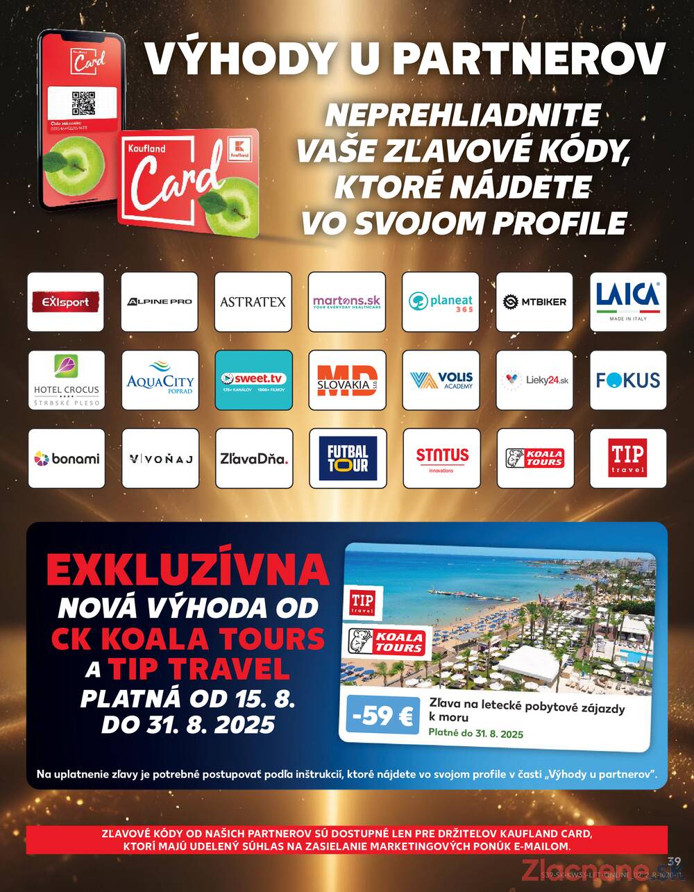 Leták Kaufland - Kaufland 14.8. - 20.8. - Kaufland (Kasárenská, Šamorín) - strana 39