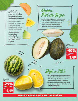Kaufland 14.8. - 20.8. - Kaufland (Kasárenská, Šamorín)