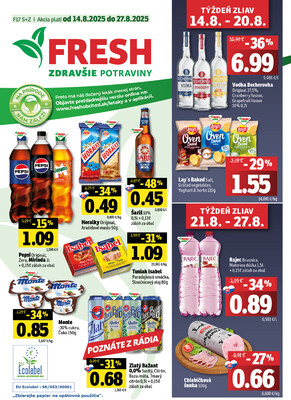 Fresh : 1 leták