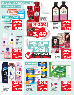 Kaufland 21.8. - 27.8. - Kaufland Tvrdošín
