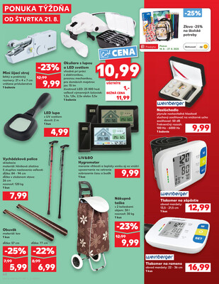 Kaufland 21.8. - 27.8. - Kaufland Tvrdošín