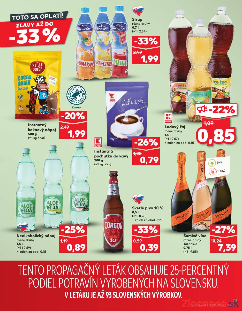 Leták Kaufland - Kaufland 21.8. - 27.8. - Kaufland Detva - strana 77