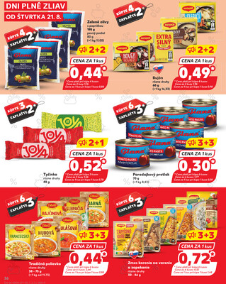 Kaufland 21.8. - 27.8. - Kaufland Bytča