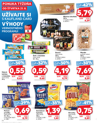 Kaufland 21.8. - 27.8. - Kaufland Spišská Nová Ves