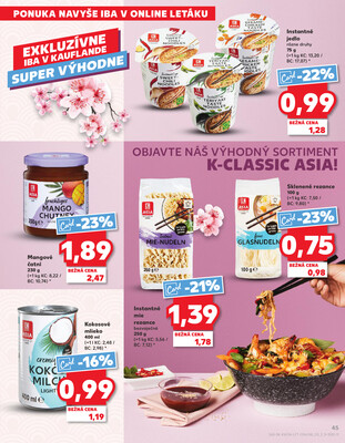 Kaufland 21.8. - 27.8. - Kaufland Spišská Nová Ves