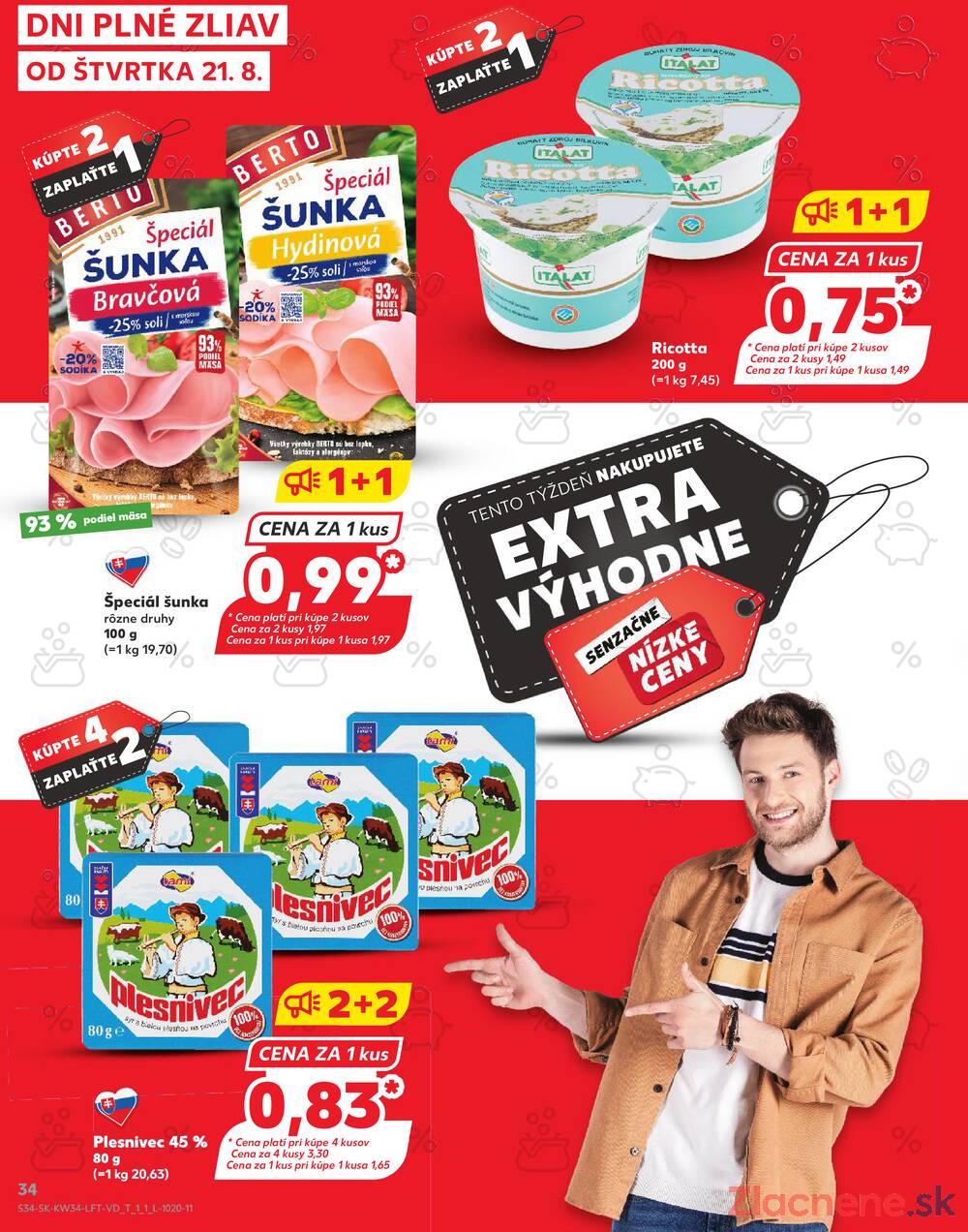 Leták Kaufland - Kaufland 21.8. - 27.8. - Kaufland Humenné - strana 34