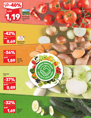 Kaufland 21.8. - 27.8. - Kaufland Vranov nad Topľou