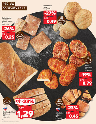 Kaufland 21.8. - 27.8. - Kaufland Vranov nad Topľou