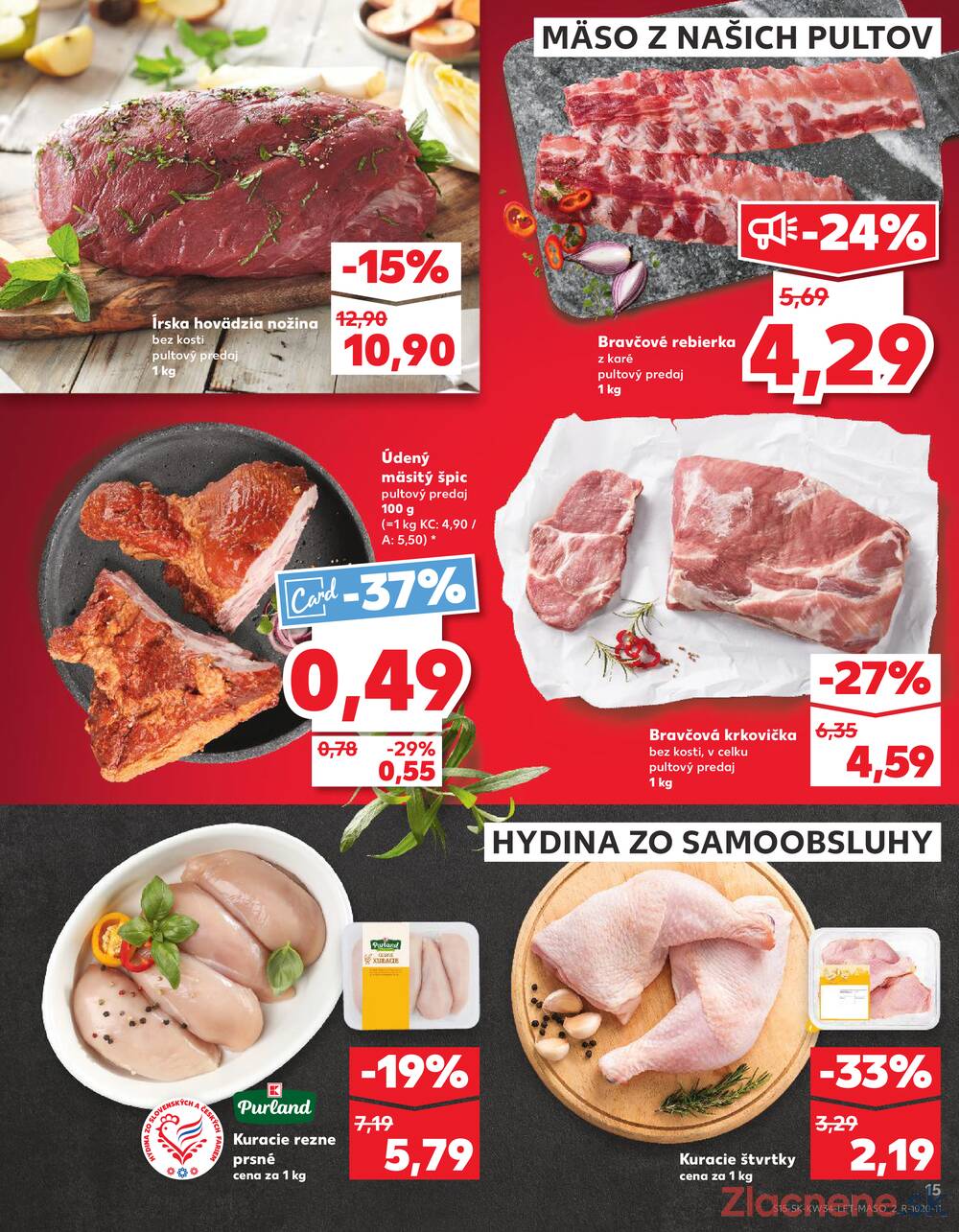 Leták Kaufland - Kaufland 21.8. - 27.8. - Kaufland Stará Ľubovňa - strana 15