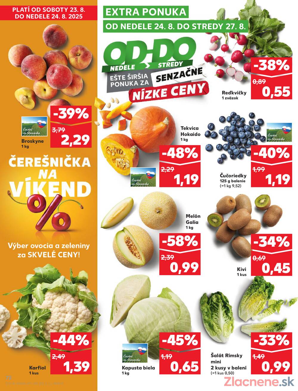 Leták Kaufland - Kaufland 21.8. - 27.8. - Kaufland Dolný Kubín - strana 72