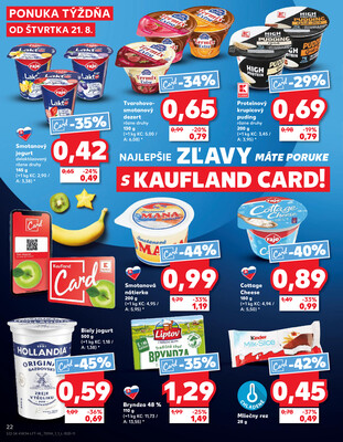 Kaufland 21.8. - 27.8. - Kaufland Svidník