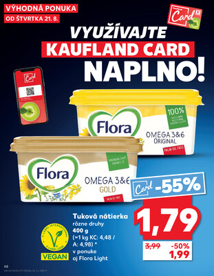 Kaufland 21.8. - 27.8. - Kaufland Svidník