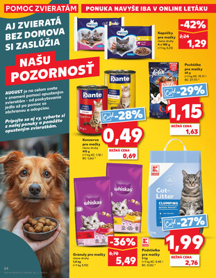 Kaufland 21.8. - 27.8. - Kaufland Svidník