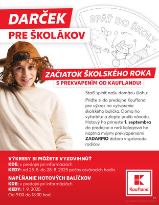 Kaufland 21.8. - 27.8. - Kaufland Svidník