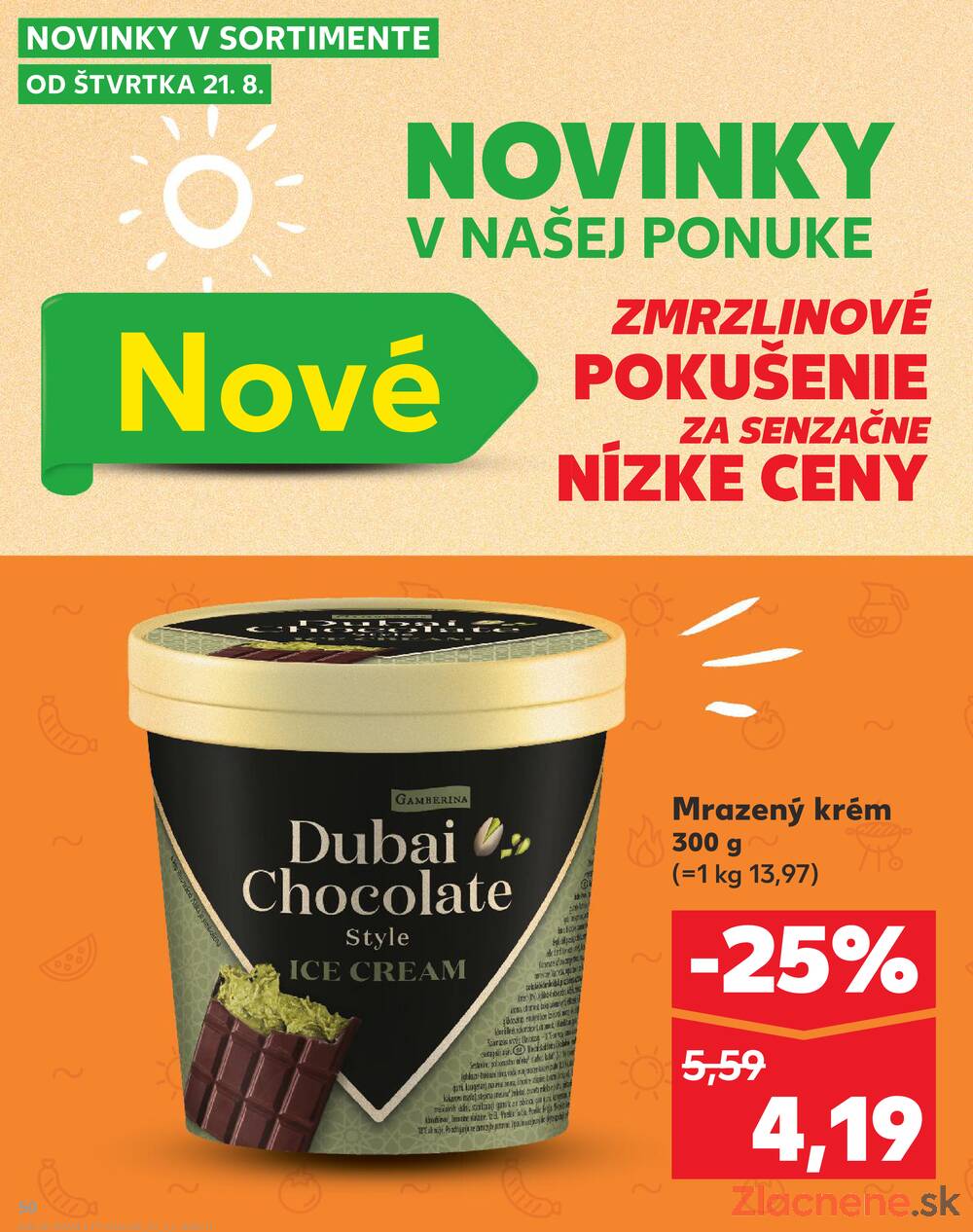 Leták Kaufland - Kaufland 21.8. - 27.8. - Kaufland Michalovce (Humenská cesta) - strana 50