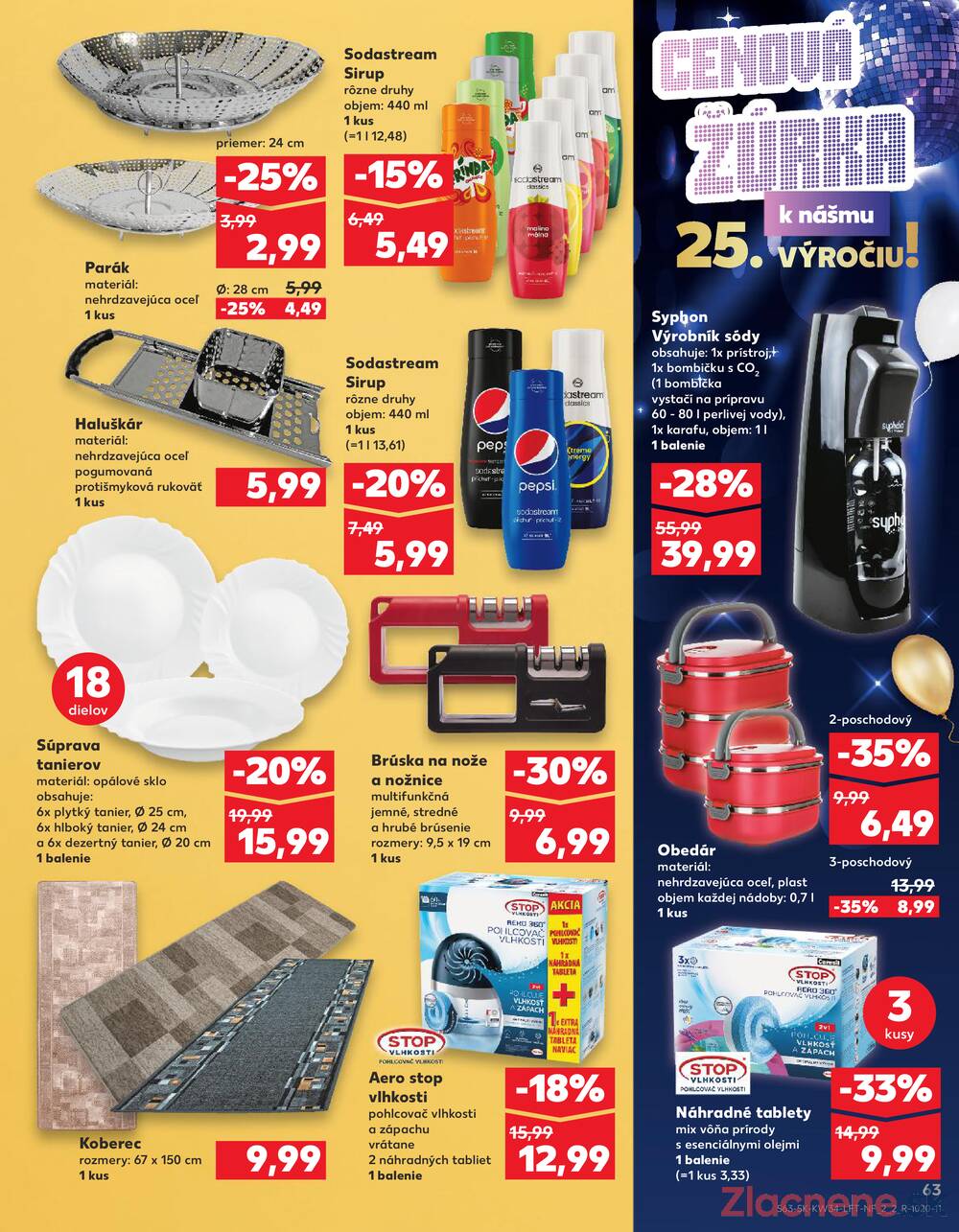 Leták Kaufland - Kaufland 21.8. - 27.8. - Kaufland Michalovce (Humenská cesta) - strana 63