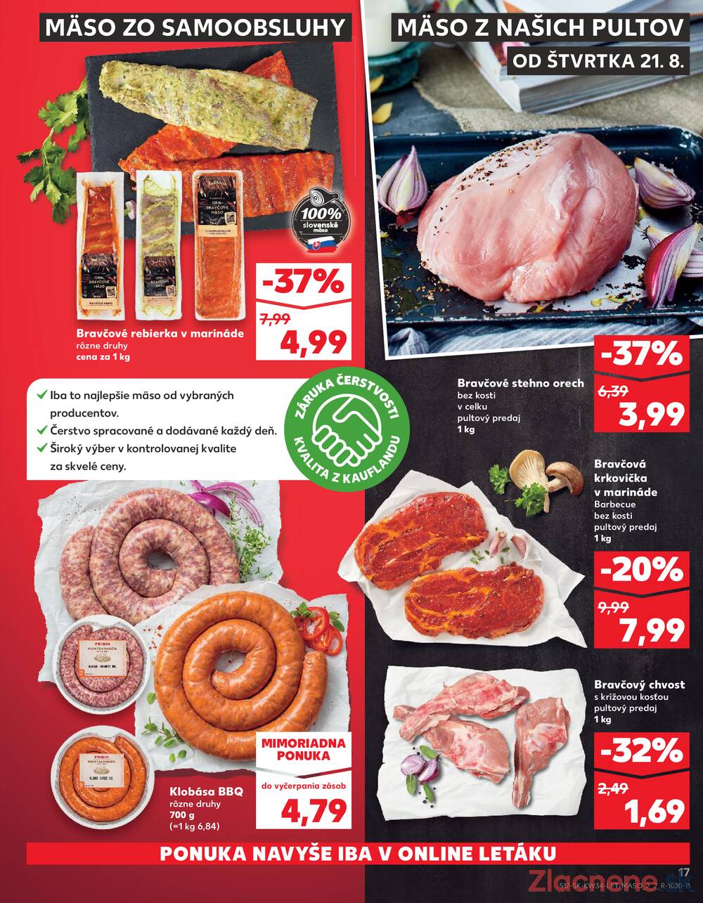 Leták Kaufland - Kaufland 21.8. - 27.8. - Kaufland Prievidza - strana 17