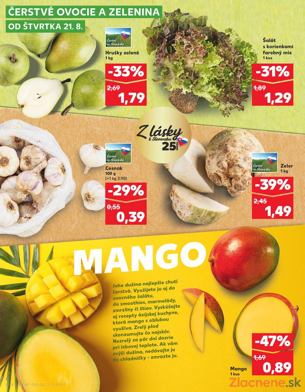 Leták Kaufland - Kaufland 21.8. - 27.8. - Kaufland Prievidza (Necpaly) - strana 6