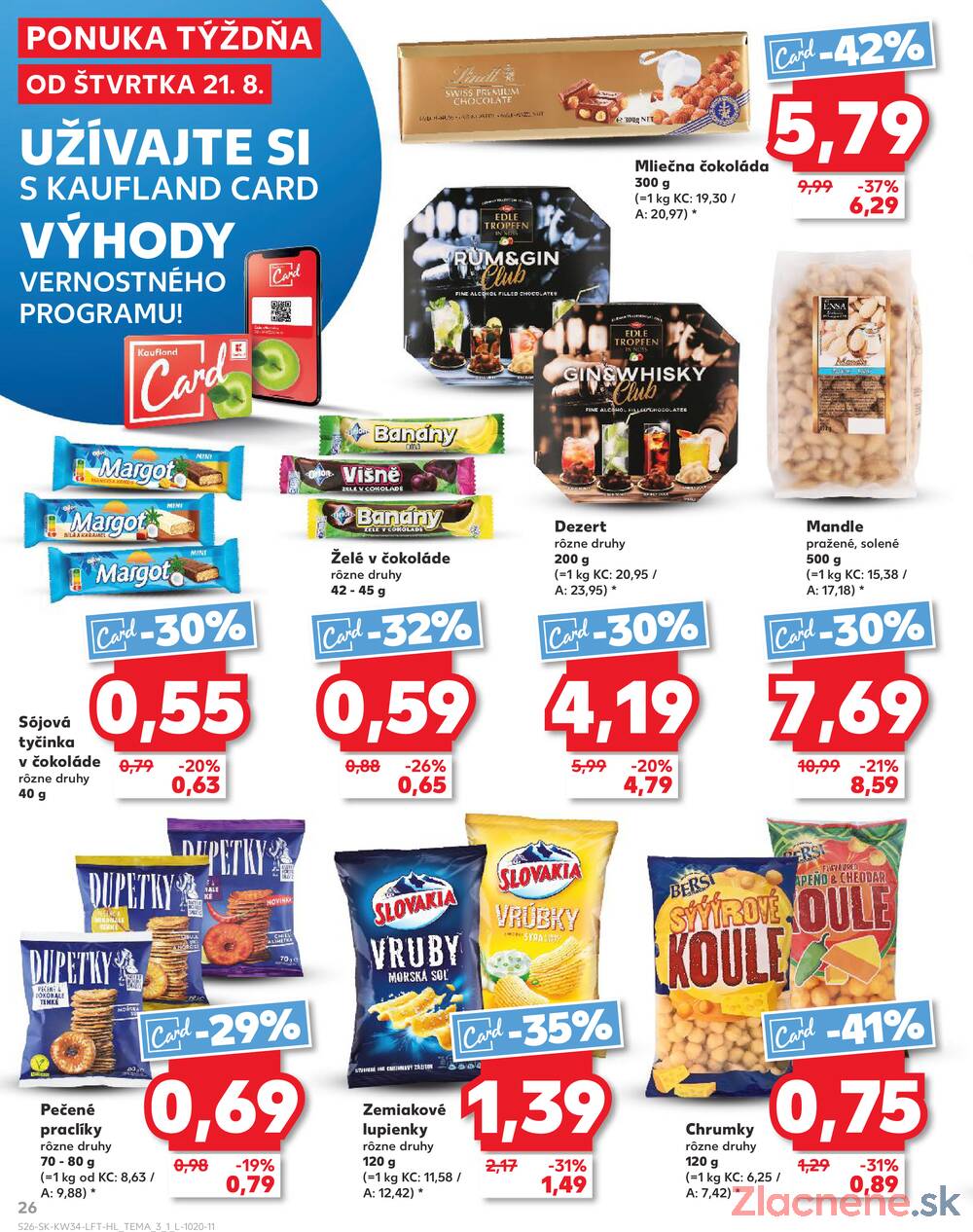 Leták Kaufland - Kaufland 21.8. - 27.8. - Kaufland Topoľčany - strana 26