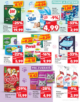 Kaufland 21.8. - 27.8. - Kaufland Senica