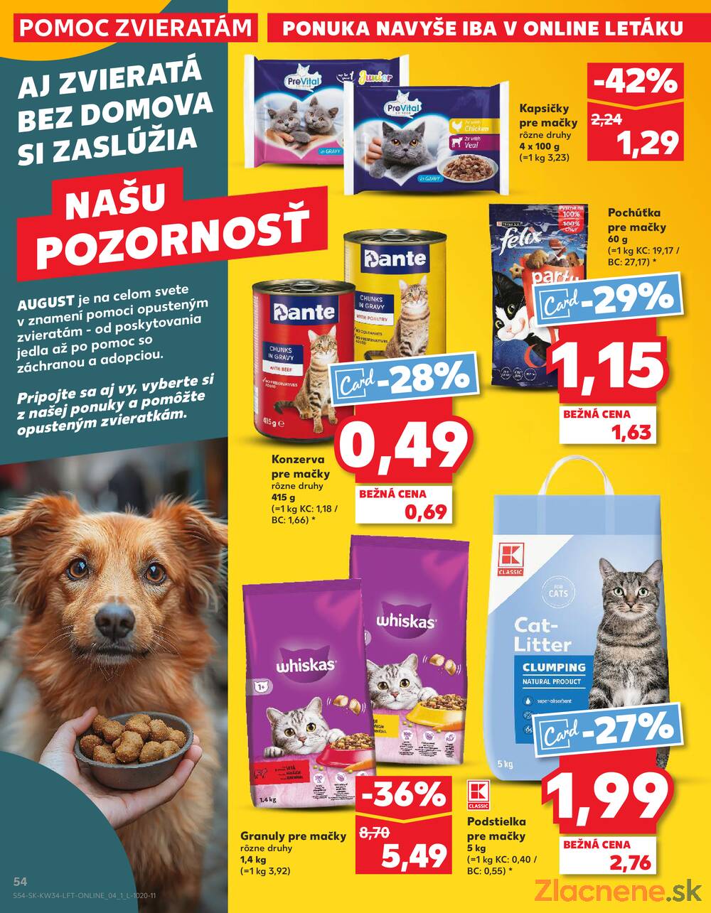Leták Kaufland - Kaufland 21.8. - 27.8. - Kaufland Košice - Popradská  - strana 54