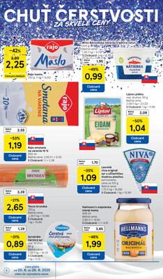 Tesco malé hypermarkety od 20.8. do 26.8.2025