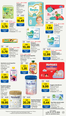 Tesco malé hypermarkety od 20.8. do 26.8.2025