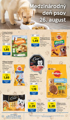 Tesco malé hypermarkety od 20.8. do 26.8.2025