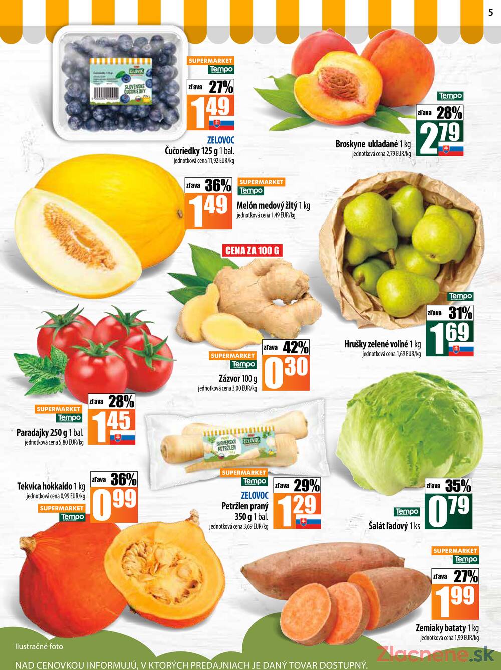 Leták COOP Jednota Slovensko - COOP do 27.8. - strana 5