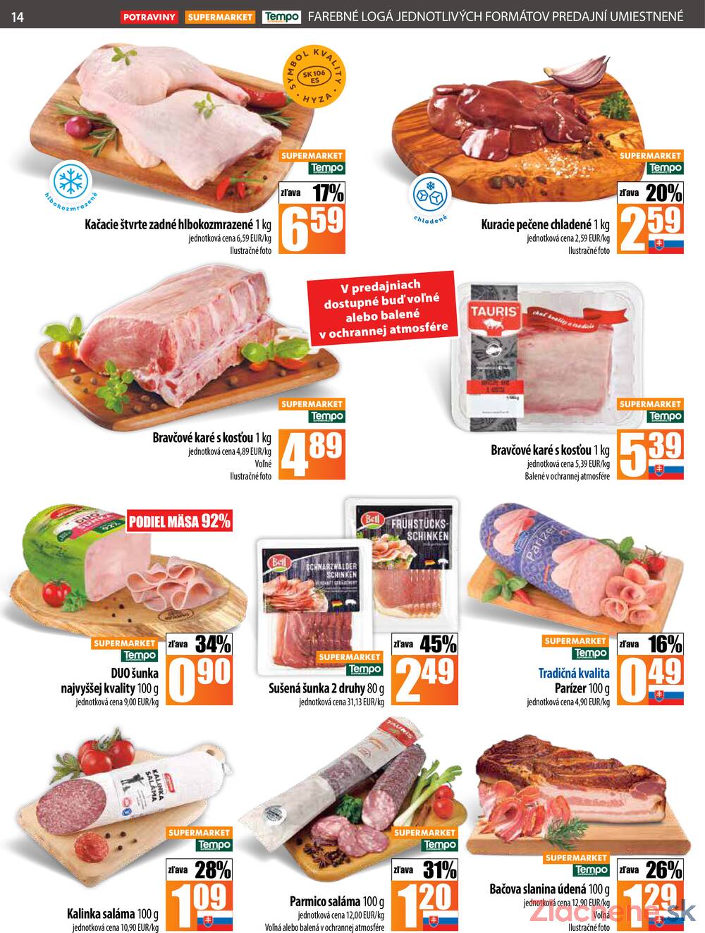 Leták COOP Jednota Slovensko - COOP do 27.8. - strana 14