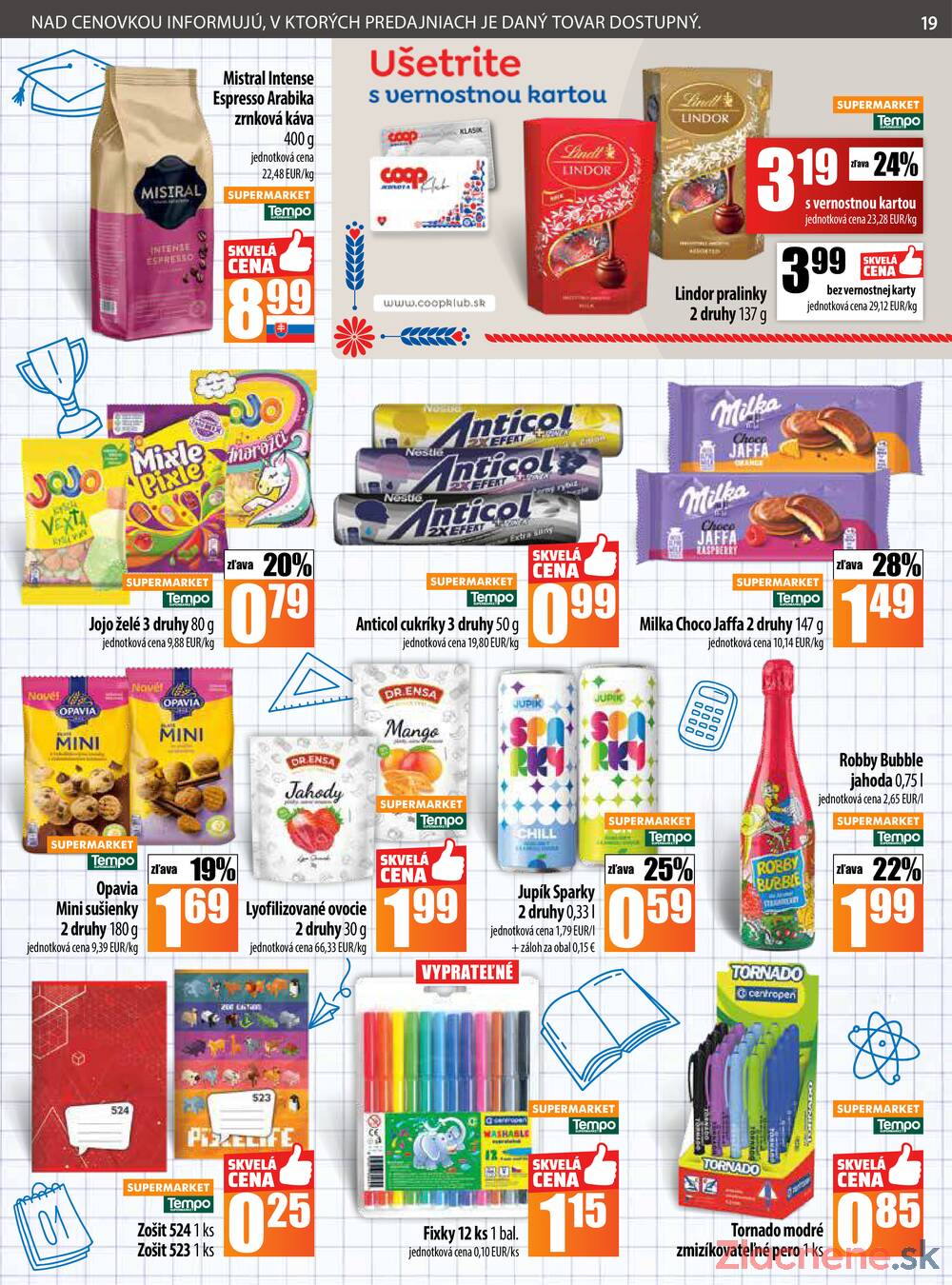 Leták COOP Jednota Slovensko - COOP do 27.8. - strana 19