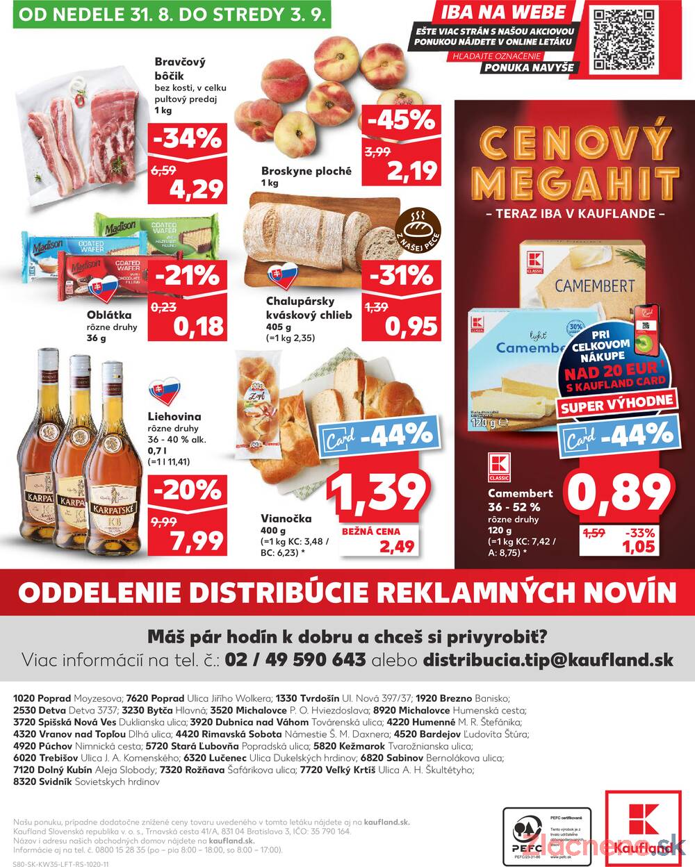 Leták Kaufland - Kaufland 28.8. - 3.9. - Kaufland Brezno - strana 80