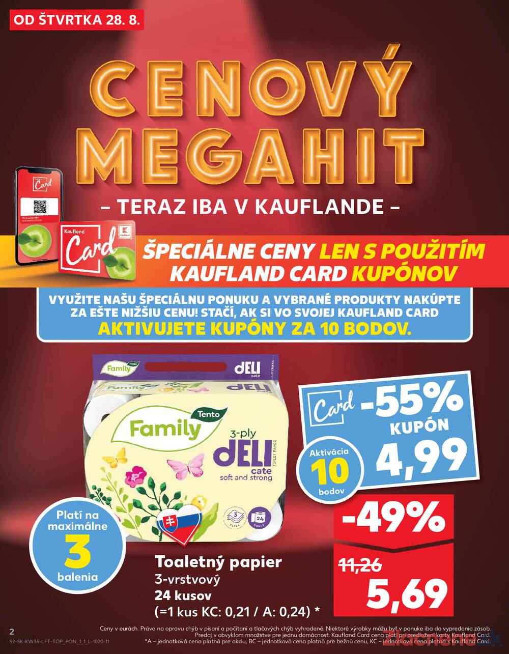 Leták Kaufland - Kaufland 28.8. - 3.9. - Kaufland Detva - strana 2