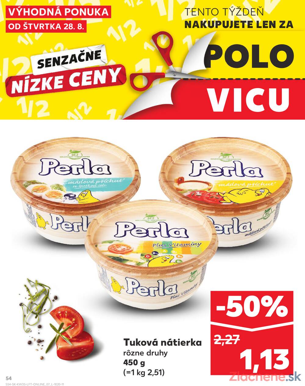 Leták Kaufland - Kaufland 28.8. - 3.9. - Kaufland Detva - strana 54