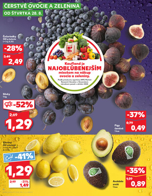 Kaufland 28.8. - 3.9. - Kaufland Detva