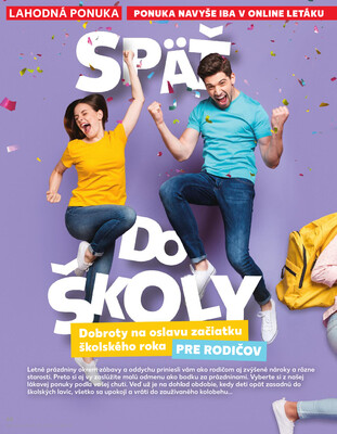Kaufland 28.8. - 3.9. - Kaufland Púchov