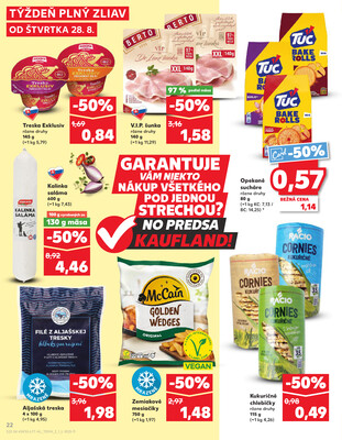 Kaufland 28.8. - 3.9. - Kaufland Rožňava