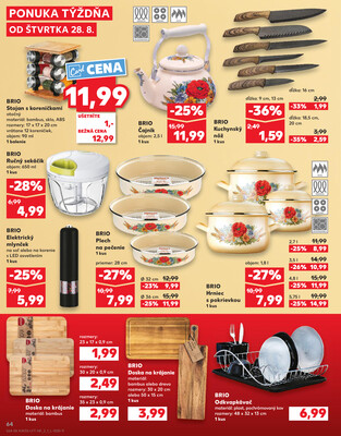 Kaufland 28.8. - 3.9. - Kaufland Rožňava