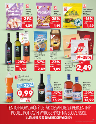 Kaufland 28.8. - 3.9. - Kaufland Rožňava