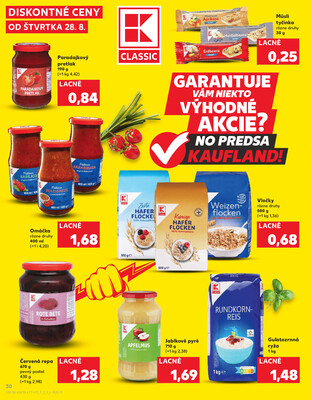 Kaufland 28.8. - 3.9. - Kaufland Partizánske