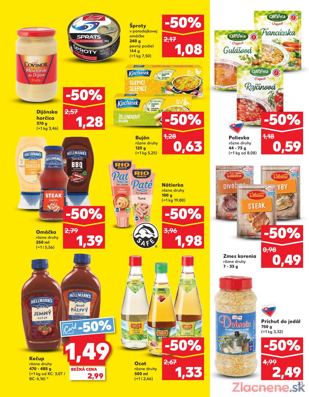 Leták Kaufland - Kaufland 28.8. - 3.9. - Kaufland Topoľčany - strana 23