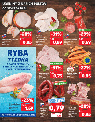 Kaufland 28.8. - 3.9. - Kaufland Malacky