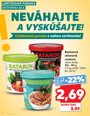 Kaufland 28.8. - 3.9. - Kaufland Malacky