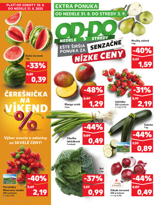 Kaufland 28.8. - 3.9. - Kaufland Malacky